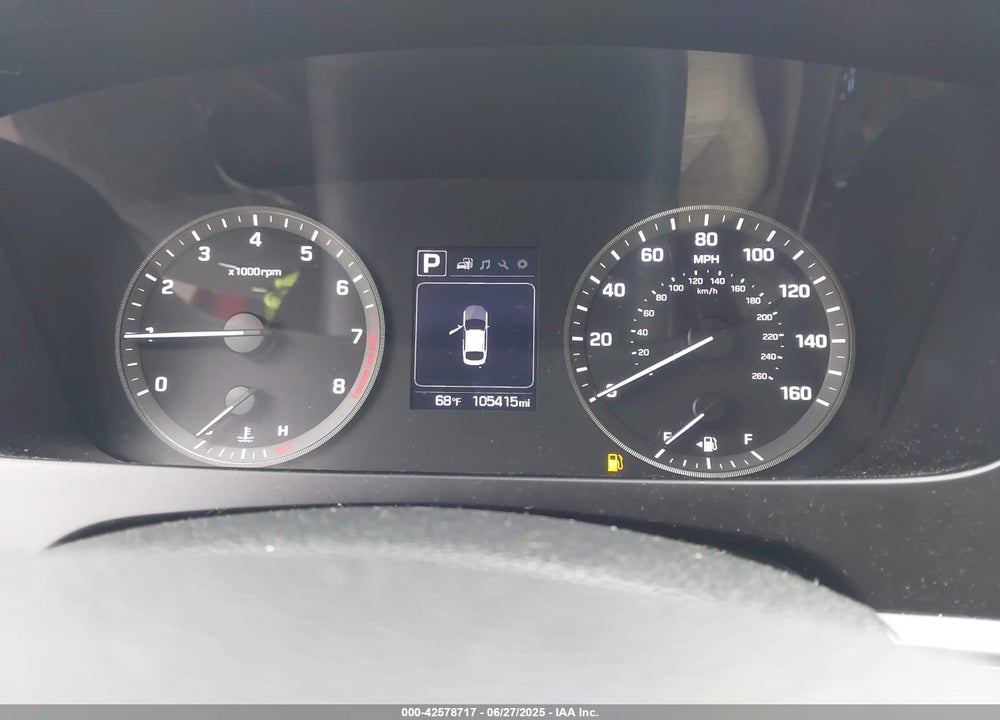 2017 HYUNDAI SONATA VIN: 5NPE34AF9HH442703