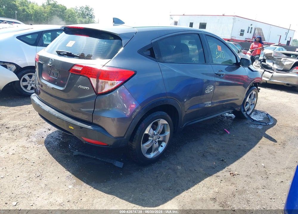 2016 HONDA HR-V VIN: 3CZRU6H32GM764396
