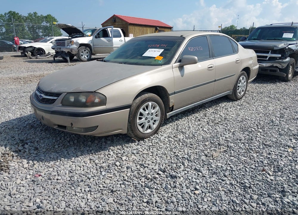 2002 CHEVROLET IMPALA VIN: 2G1WF52E429383814