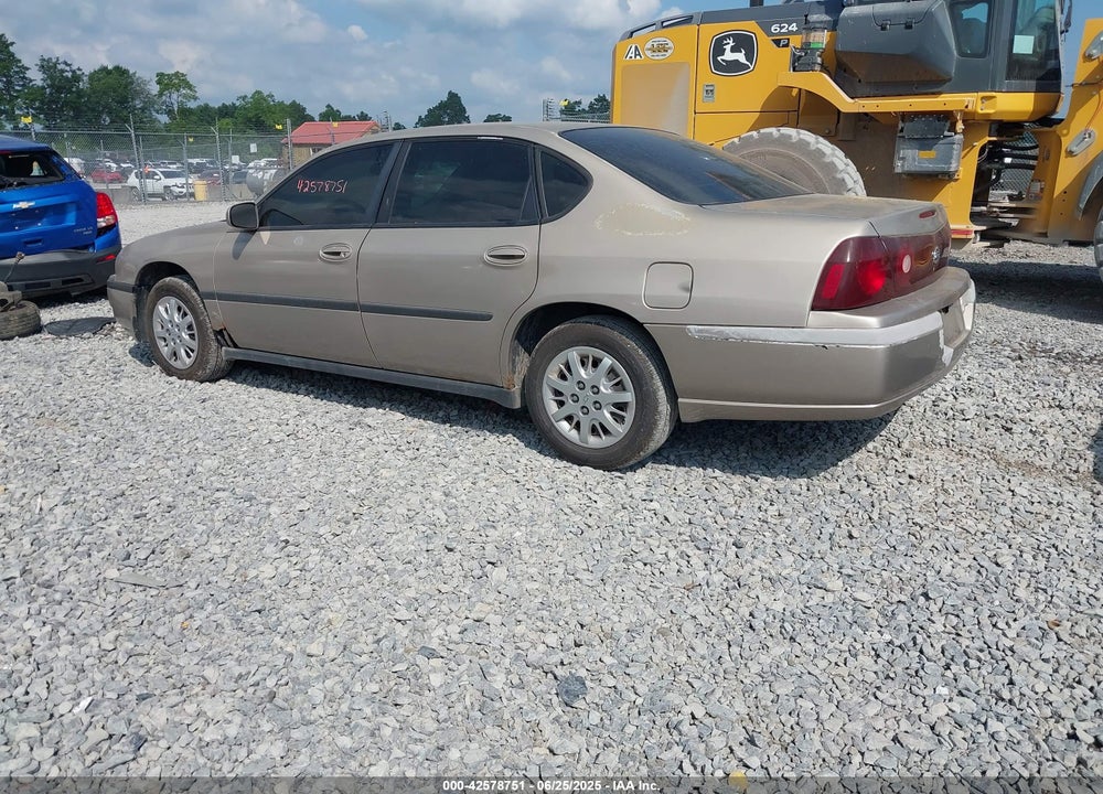 2002 CHEVROLET IMPALA VIN: 2G1WF52E429383814