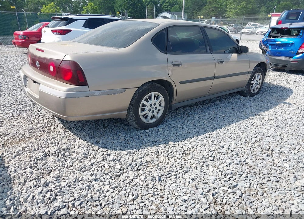 2002 CHEVROLET IMPALA VIN: 2G1WF52E429383814
