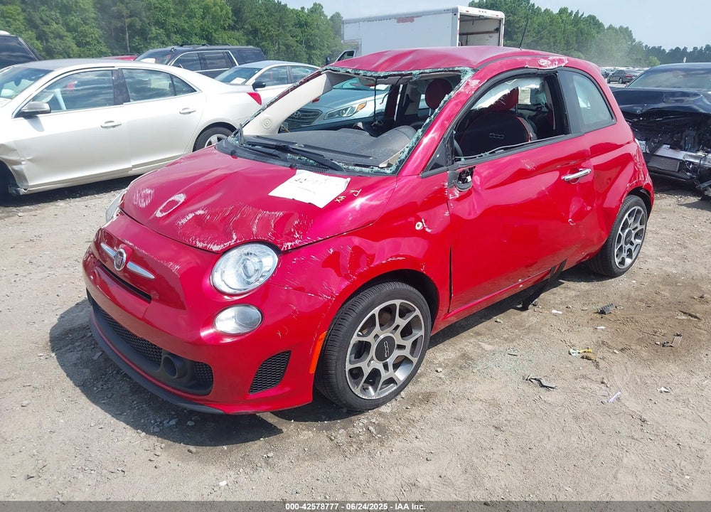 2019 FIAT 500 VIN: 3C3CFFKH2KT820396