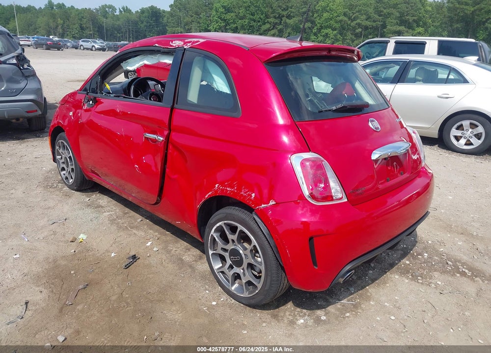 2019 FIAT 500 VIN: 3C3CFFKH2KT820396