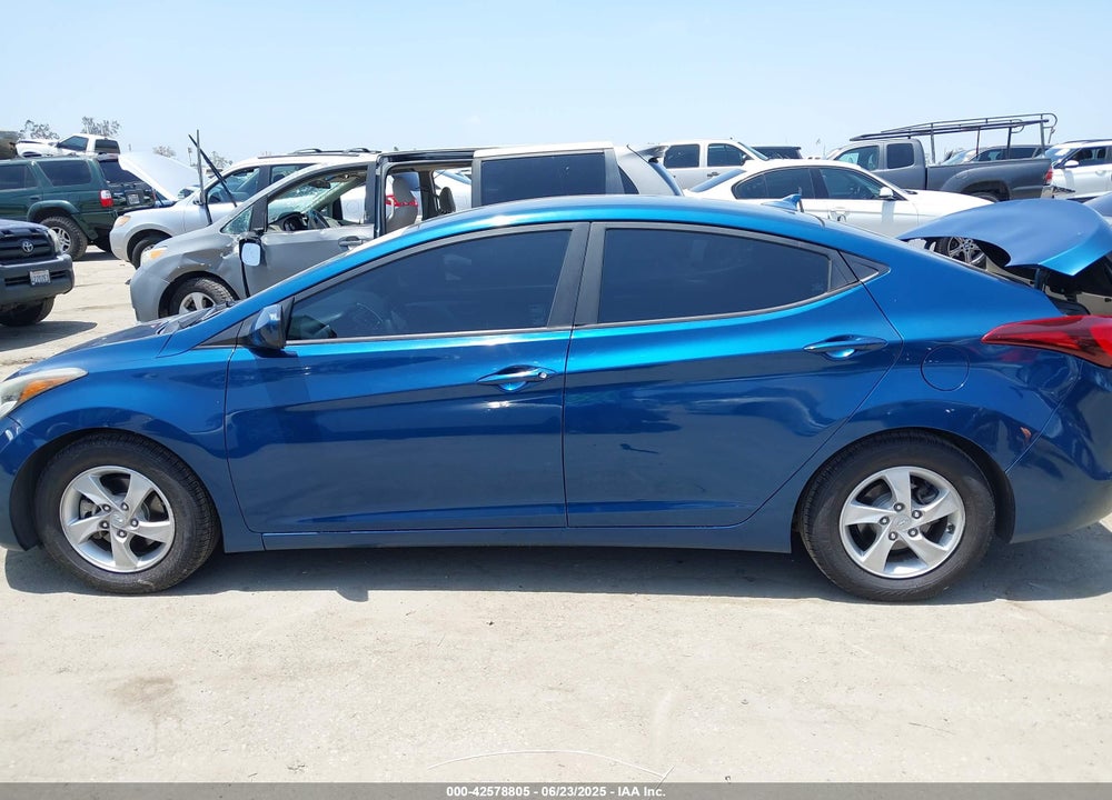 2014 HYUNDAI ELANTRA VIN: KMHDH4AE6EU201098