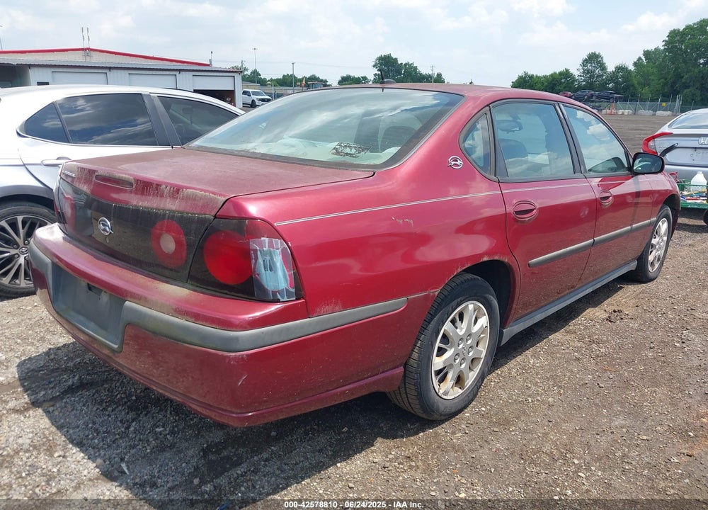 2005 CHEVROLET IMPALA VIN: 2G1WF52E859156517