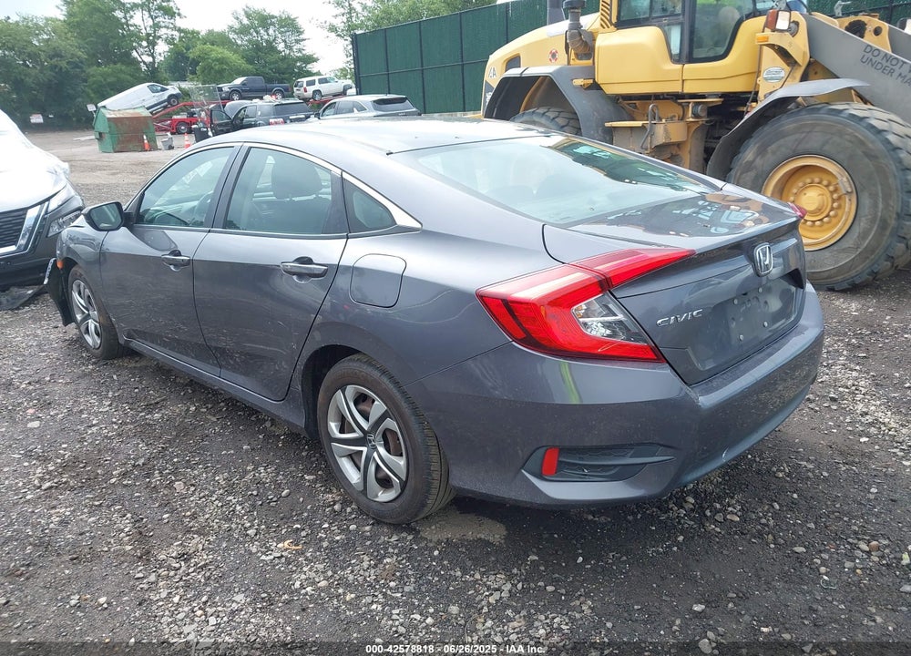 2016 HONDA CIVIC VIN: 2HGFC2F54GH575323