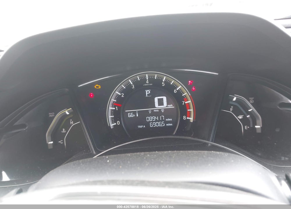2016 HONDA CIVIC VIN: 2HGFC2F54GH575323