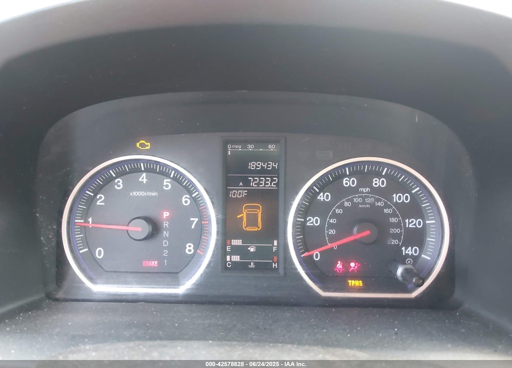 2009 HONDA CR-V VIN: 5J6RE48759L011003