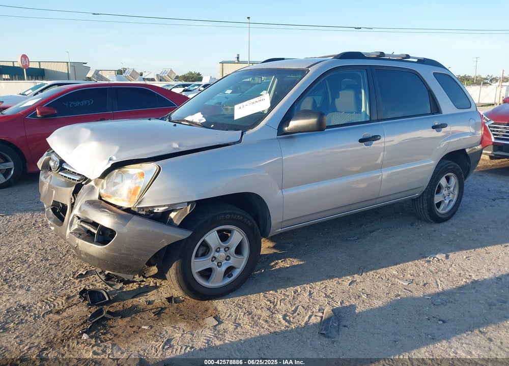 2008 KIA SPORTAGE LX VIN: KNDJF724287520151