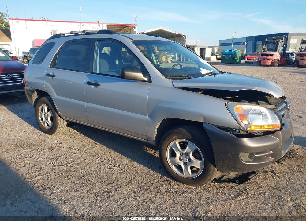 2008 KIA SPORTAGE LX VIN: KNDJF724287520151