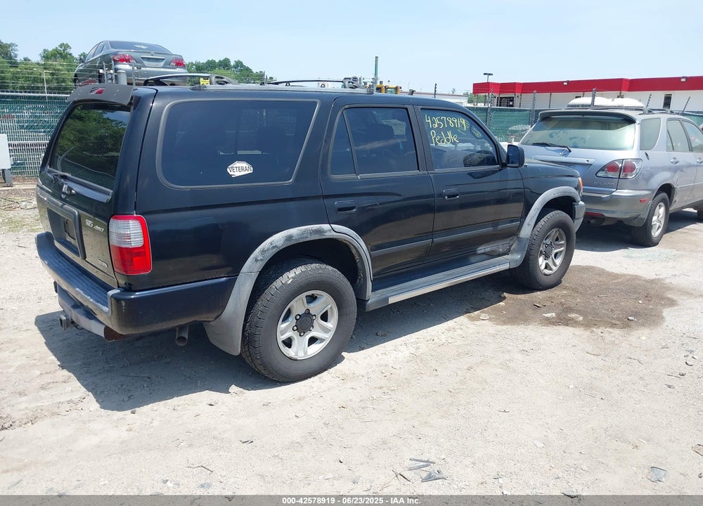 1999 TOYOTA 4RUNNER SR5 V6 VIN: JT3HN86R0X0249115