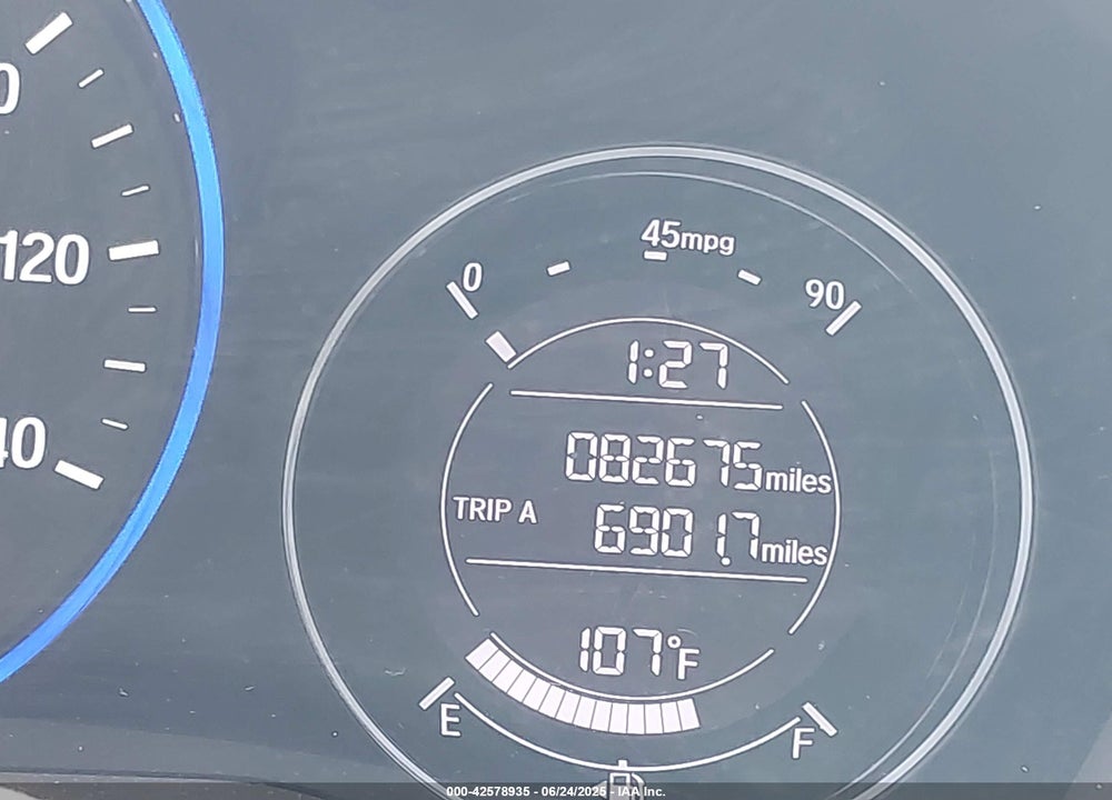 2017 HONDA HR-V VIN: 3CZRU5H51HM709497