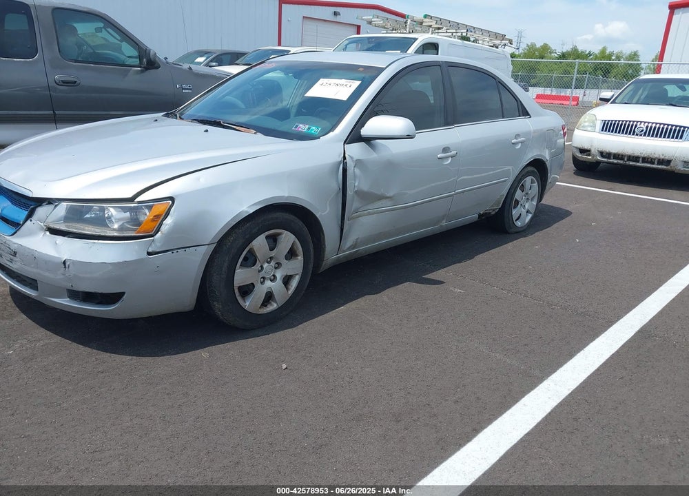 2007 HYUNDAI SONATA GLS VIN: 5NPET46C37H232675