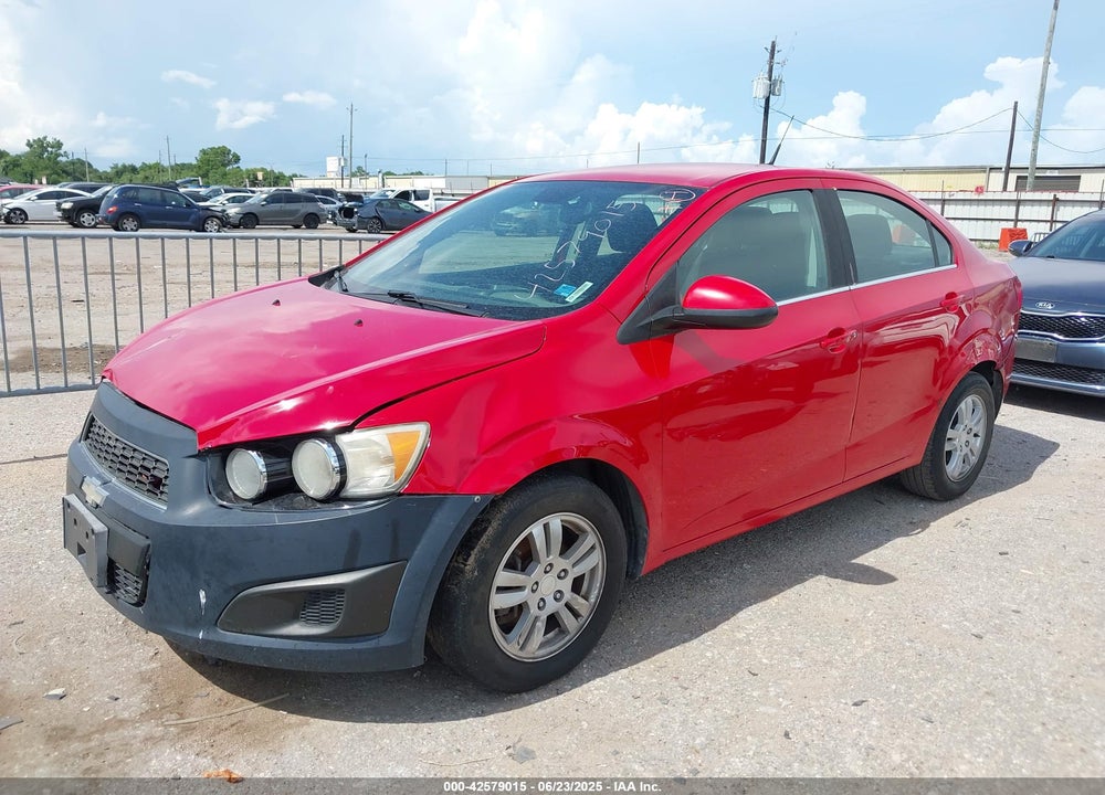 2013 CHEVROLET SONIC LT AUTO VIN: 1G1JC5SH4D4186371