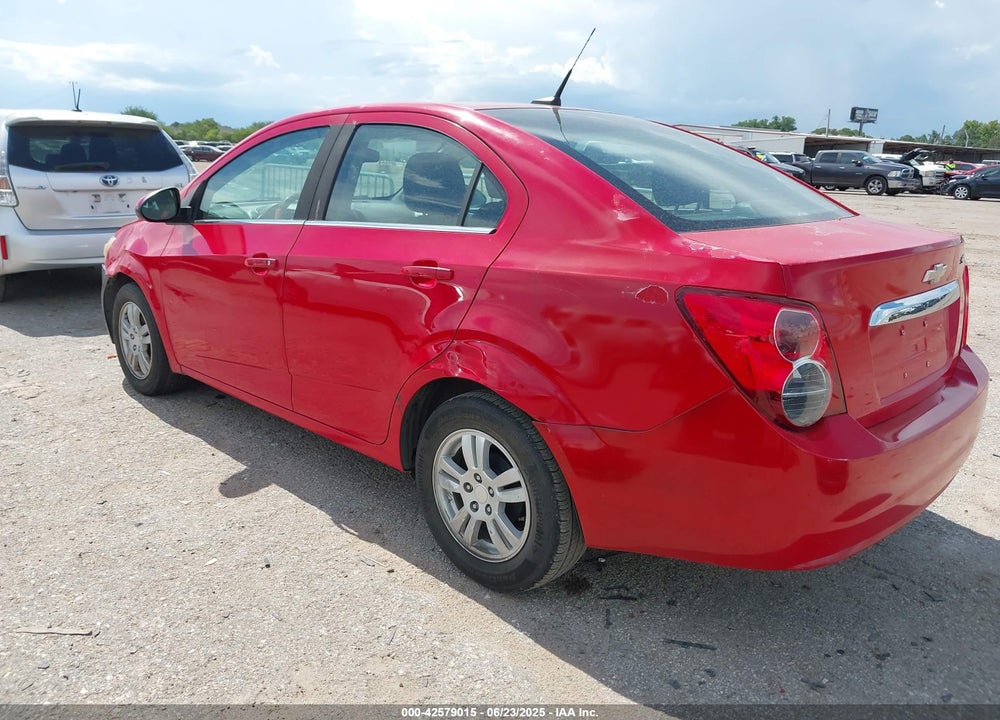 2013 CHEVROLET SONIC LT AUTO VIN: 1G1JC5SH4D4186371