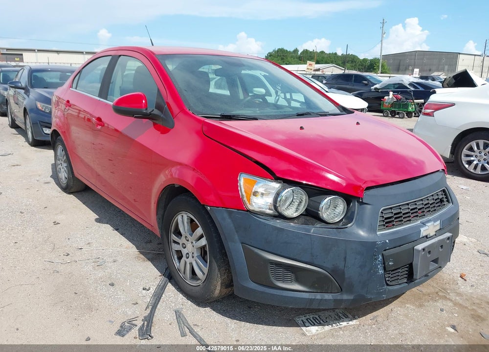 2013 CHEVROLET SONIC LT AUTO VIN: 1G1JC5SH4D4186371