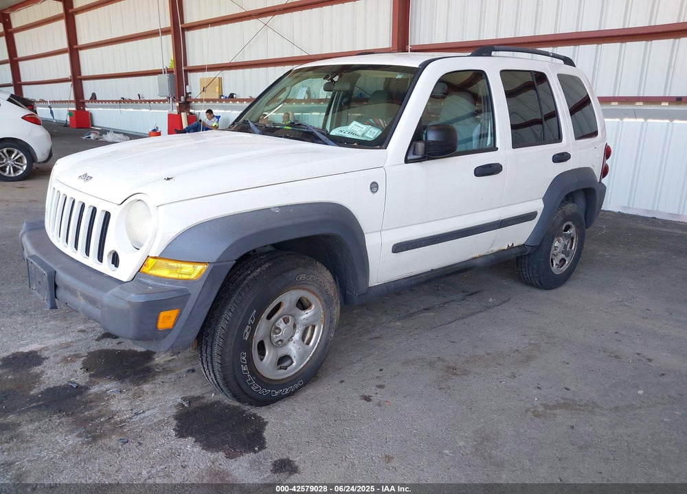 2007 JEEP LIBERTY VIN: 1J4GL48K97W670098