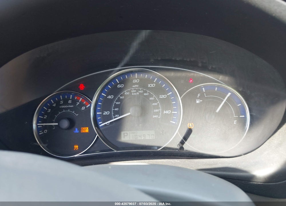 2011 SUBARU FORESTER VIN: JF2SHBBC5BH725264