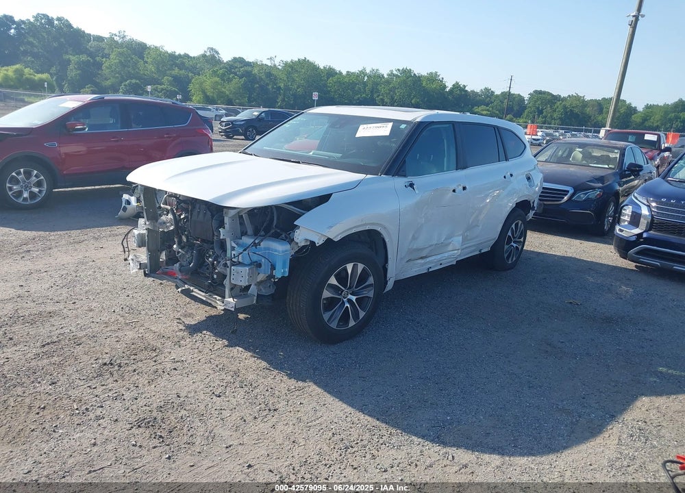 2023 TOYOTA HIGHLANDER XLE VIN: 5TDKDRAH7PS029752
