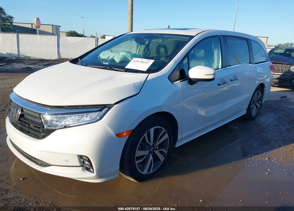 2022 HONDA ODYSSEY TOURING VIN: 5FNRL6H85NB058948