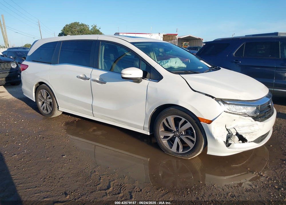 2022 HONDA ODYSSEY TOURING VIN: 5FNRL6H85NB058948