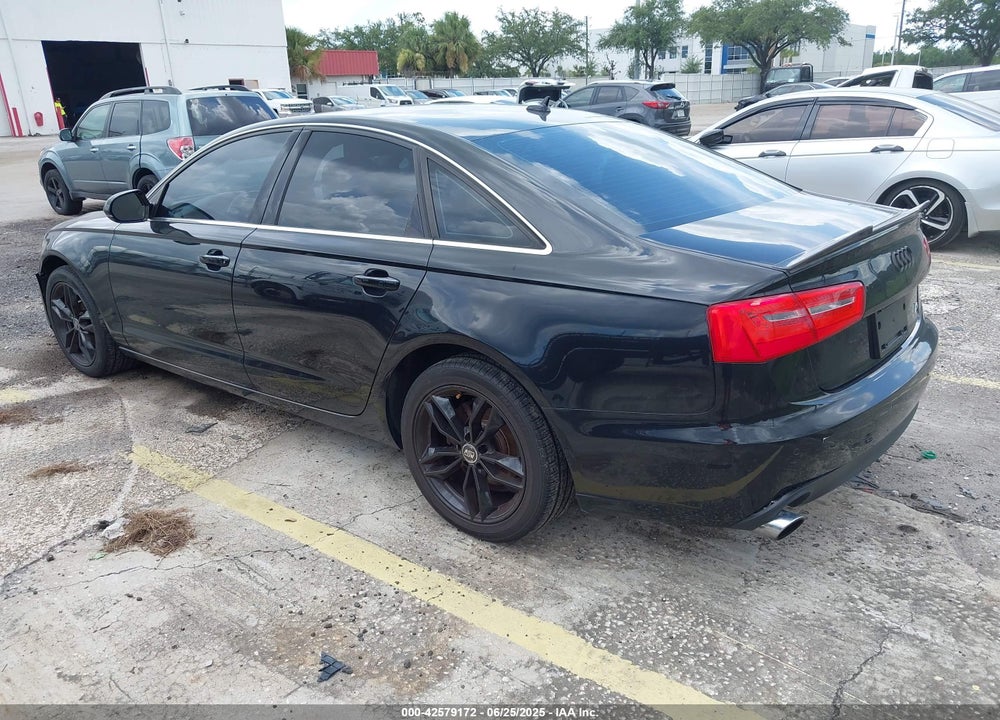 2013 AUDI A6 VIN: WAUGFAFC4DN058638