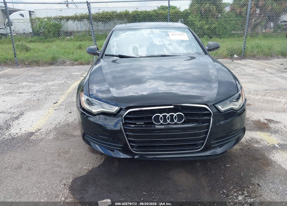 2013 AUDI A6 VIN: WAUGFAFC4DN058638