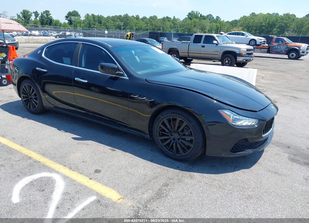 2015 MASERATI GHIBLI S Q4 VIN: ZAM57RTA6F1133032