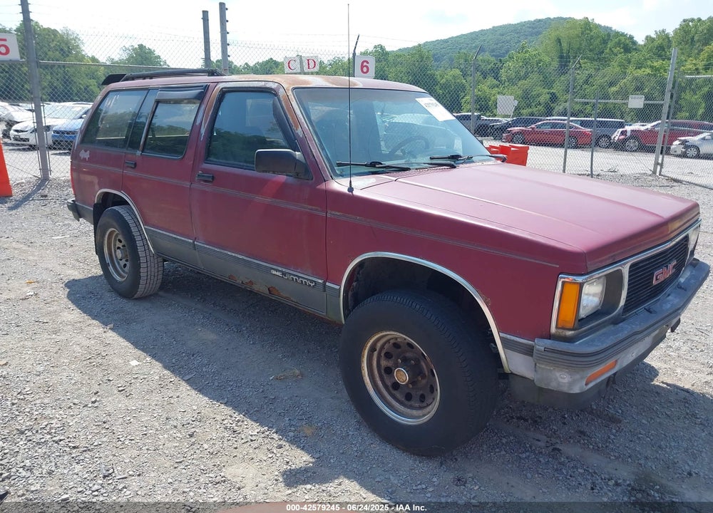 1991 GMC S15 JIMMY VIN: 1GKDT13ZXM2551852