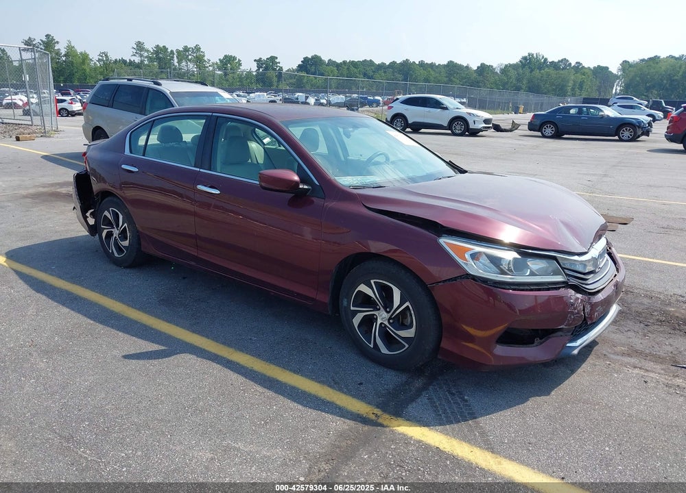 2017 HONDA ACCORD LX VIN: 1HGCR2F32HA187295