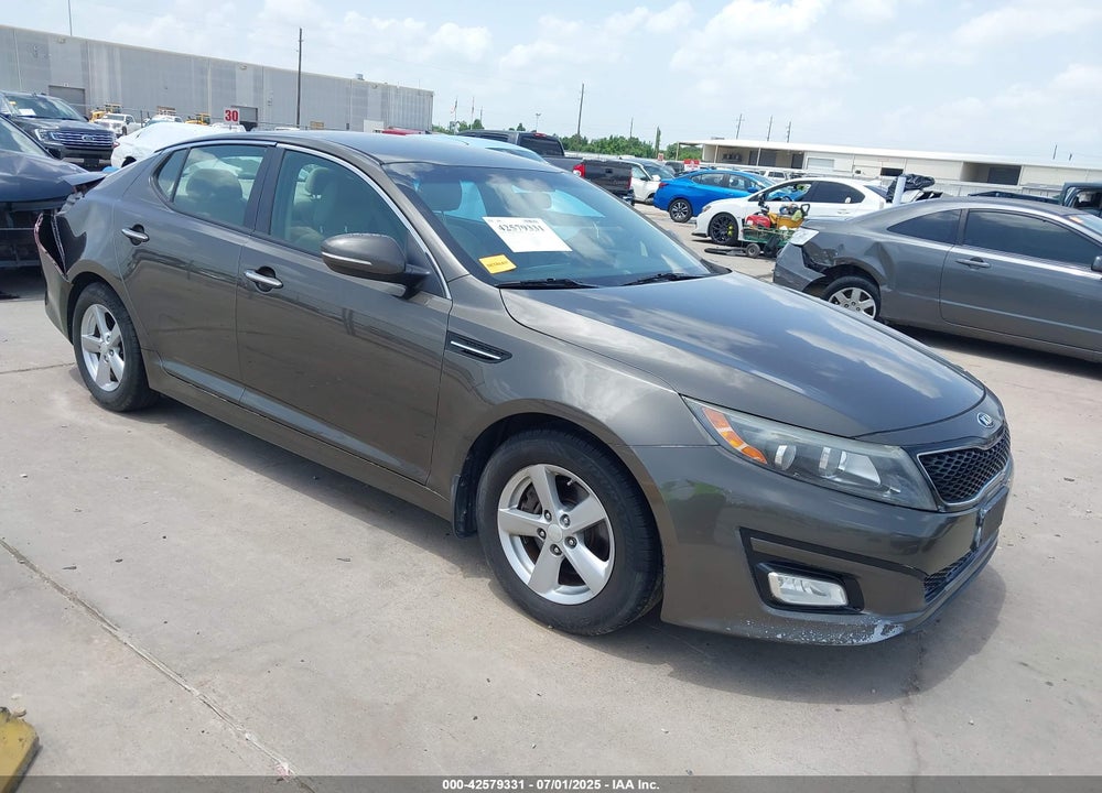 2015 KIA OPTIMA LX VIN: 5XXGM4A72FG371237