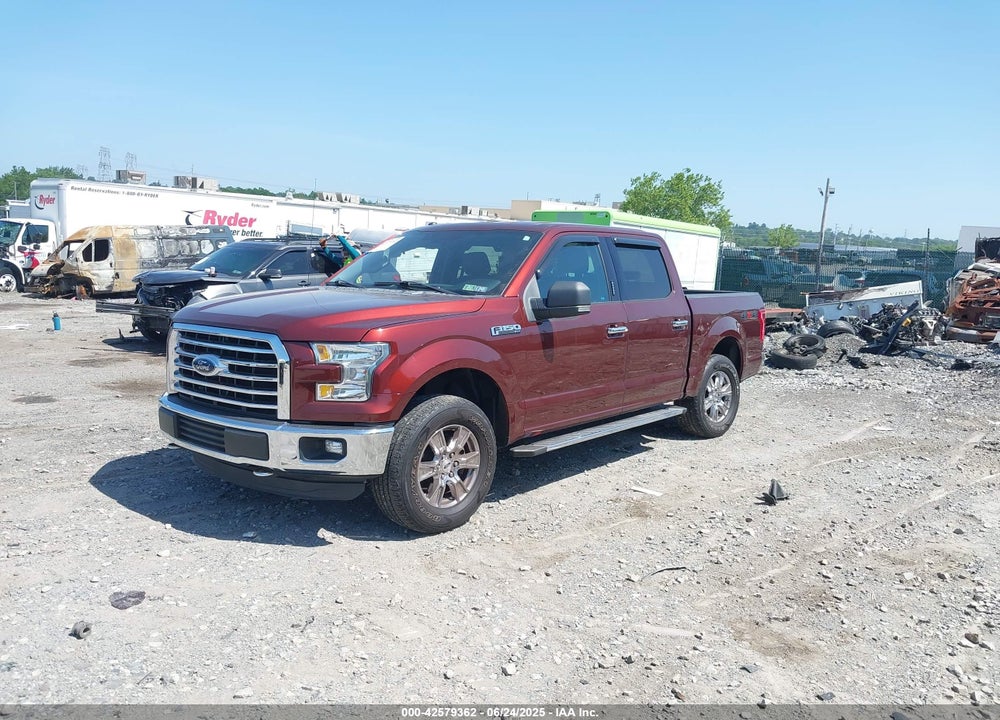 2016 FORD F150 VIN: 1FTEW1EF2GFD09497