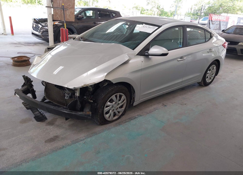 2017 HYUNDAI ELANTRA VIN: 5NPD74LF0HH149995