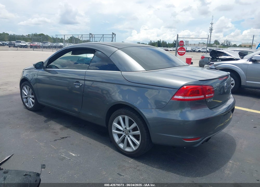 2012 VOLKSWAGEN EOS VIN: WVWBW7AH0CV004772