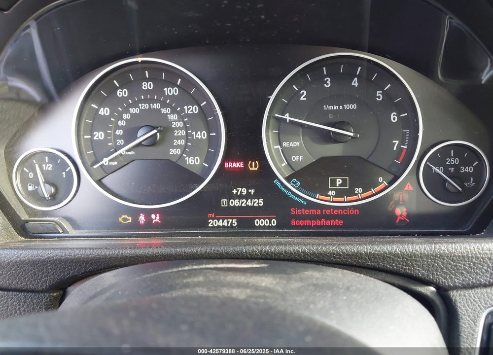 2015 BMW 3 SERIES VIN: WBA3C1C59FK120021