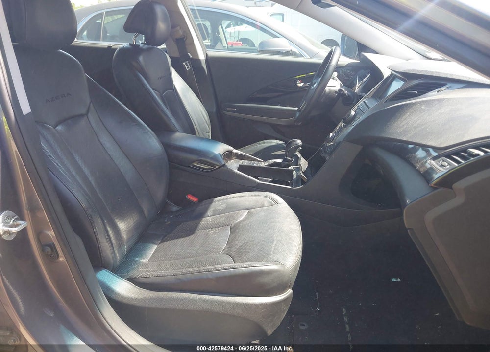 2012 HYUNDAI AZERA VIN: KMHFH4JGXCA174819