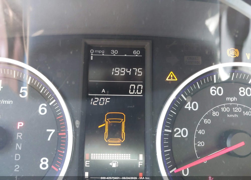 2008 HONDA CR-V VIN: 5J6RE38528L001875