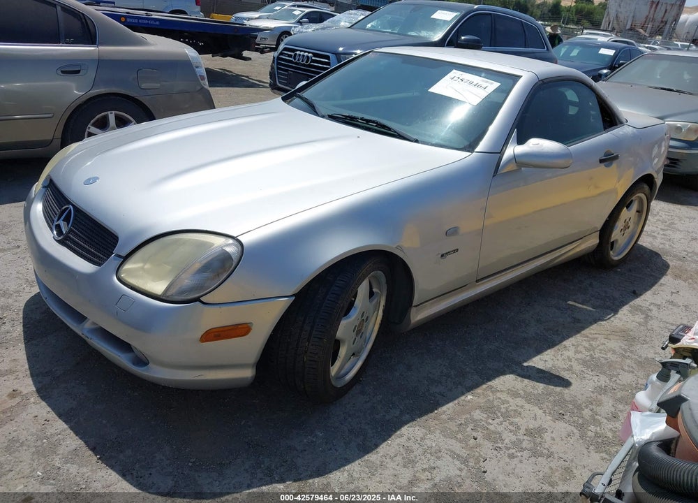 1999 MERCEDES-BENZ SLK 230 KOMPRESSOR VIN: WDBKK47F1XF089720