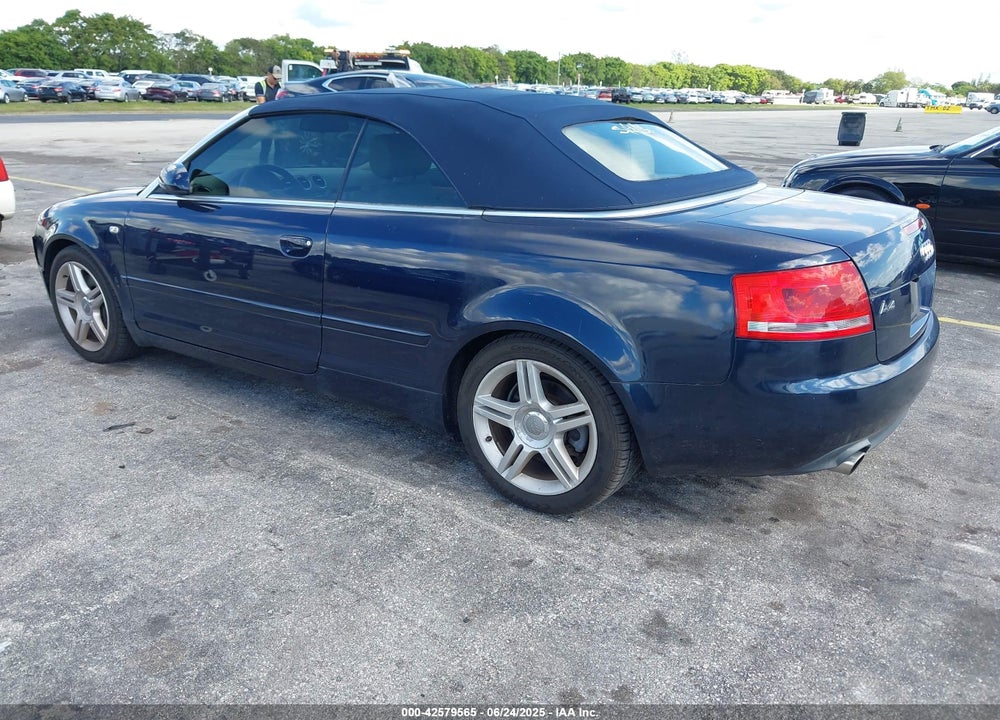 2007 AUDI A4 VIN: WAUAF48H27K032612