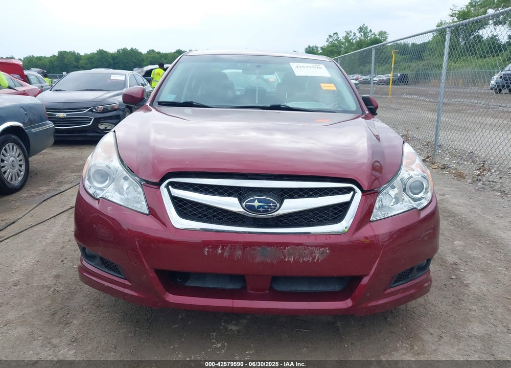 2012 SUBARU LEGACY VIN: 4S3BMBF60C3015413