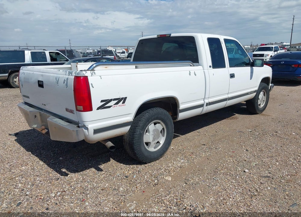 1998 GMC SIERRA 1500 SL WIDESIDE VIN: 2GTEK19RXW1541464