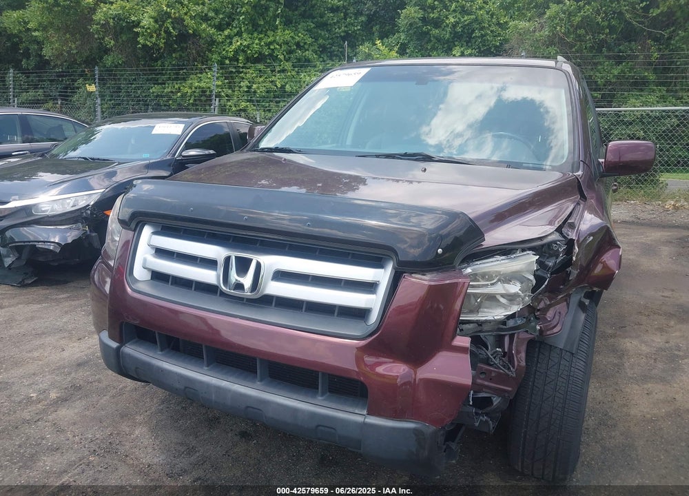 2008 HONDA PILOT EX-L VIN: 5FNYF18598B037858