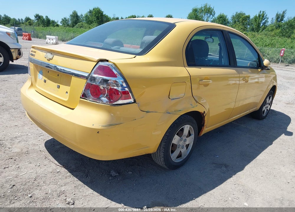 2011 CHEVROLET AVEO VIN: KL1TD5DE1BB138181