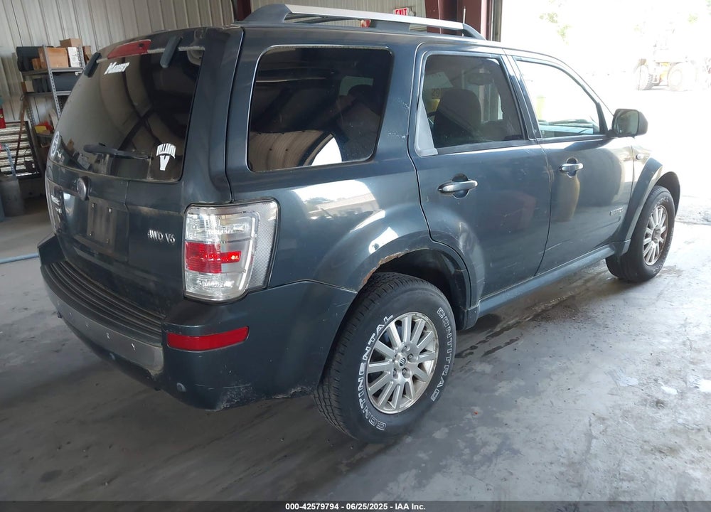 2008 MERCURY MARINER VIN: 4M2CU97198KJ30843