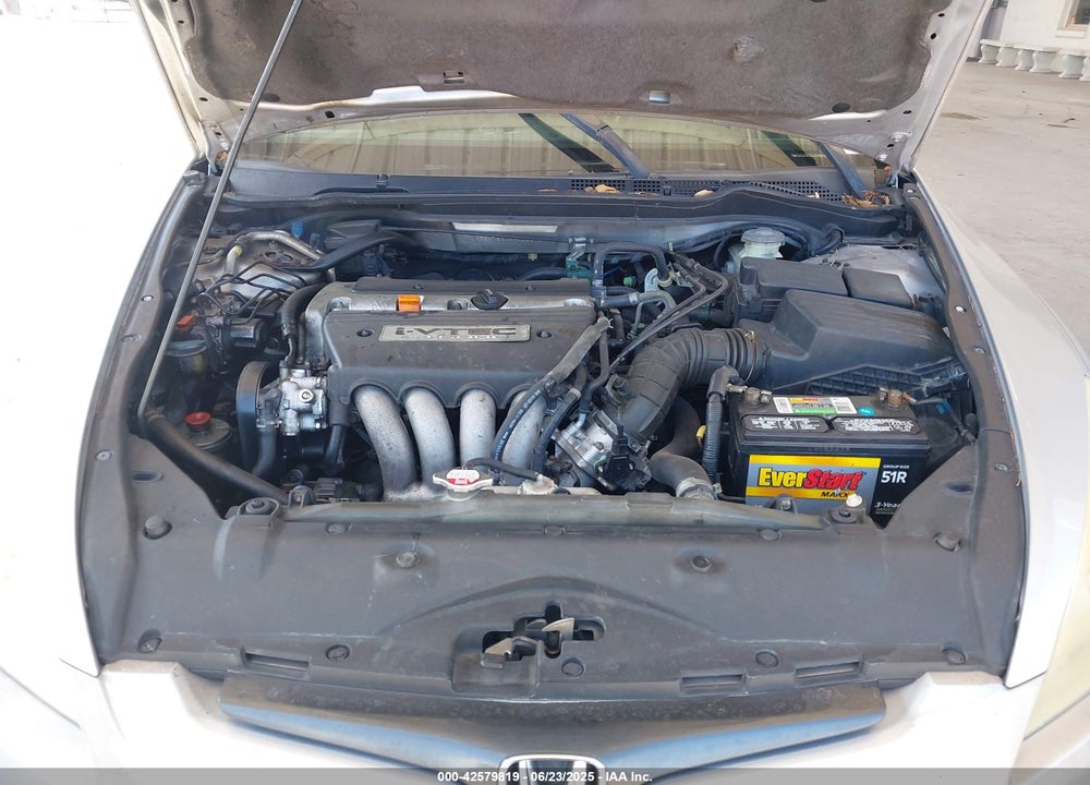 2004 HONDA ACCORD 2.4 EX VIN: 1HGCM72604A003543