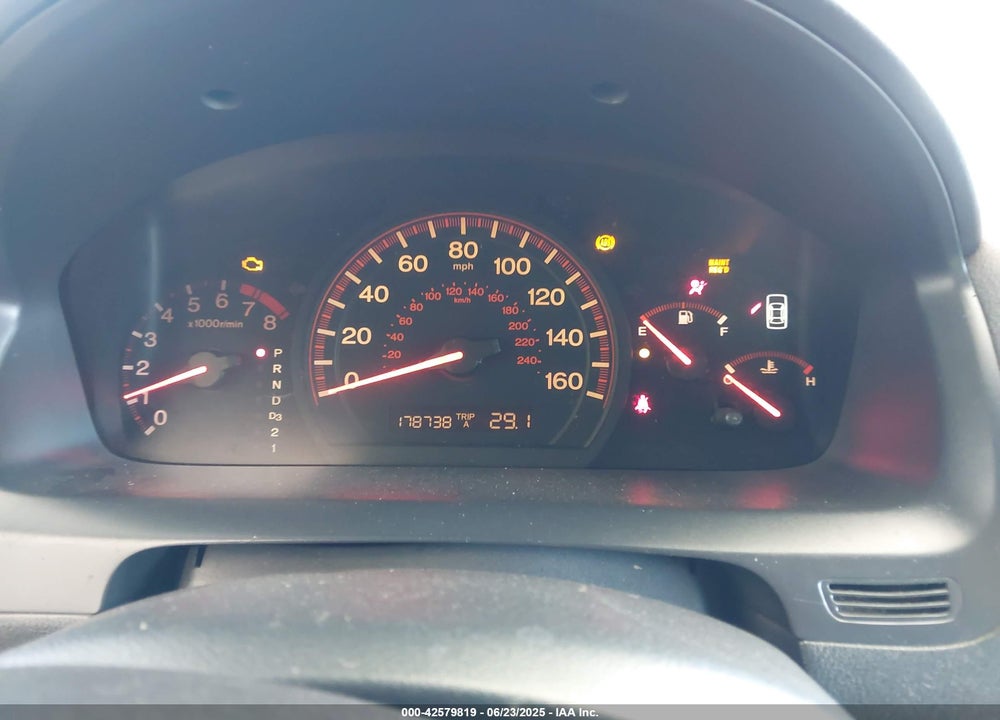 2004 HONDA ACCORD 2.4 EX VIN: 1HGCM72604A003543