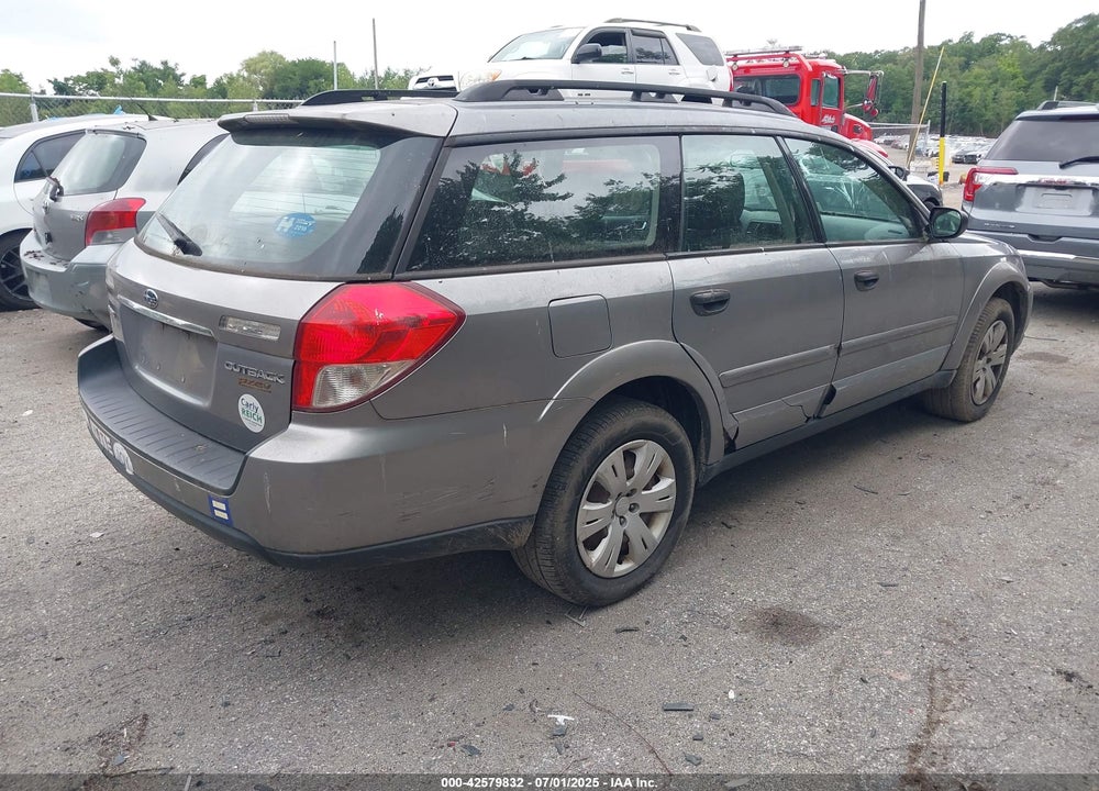 2009 SUBARU OUTBACK VIN: 4S4BP60C897331586