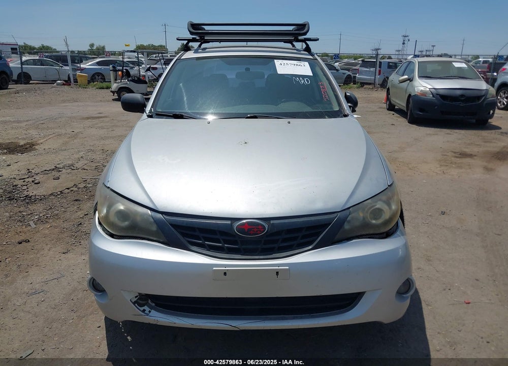 2008 SUBARU IMPREZA VIN: JF1GE61618G520383
