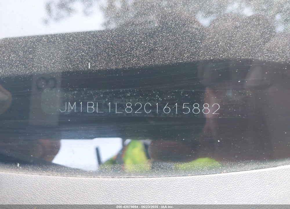 2012 MAZDA MAZDA3 VIN: JM1BL1L82C1615882