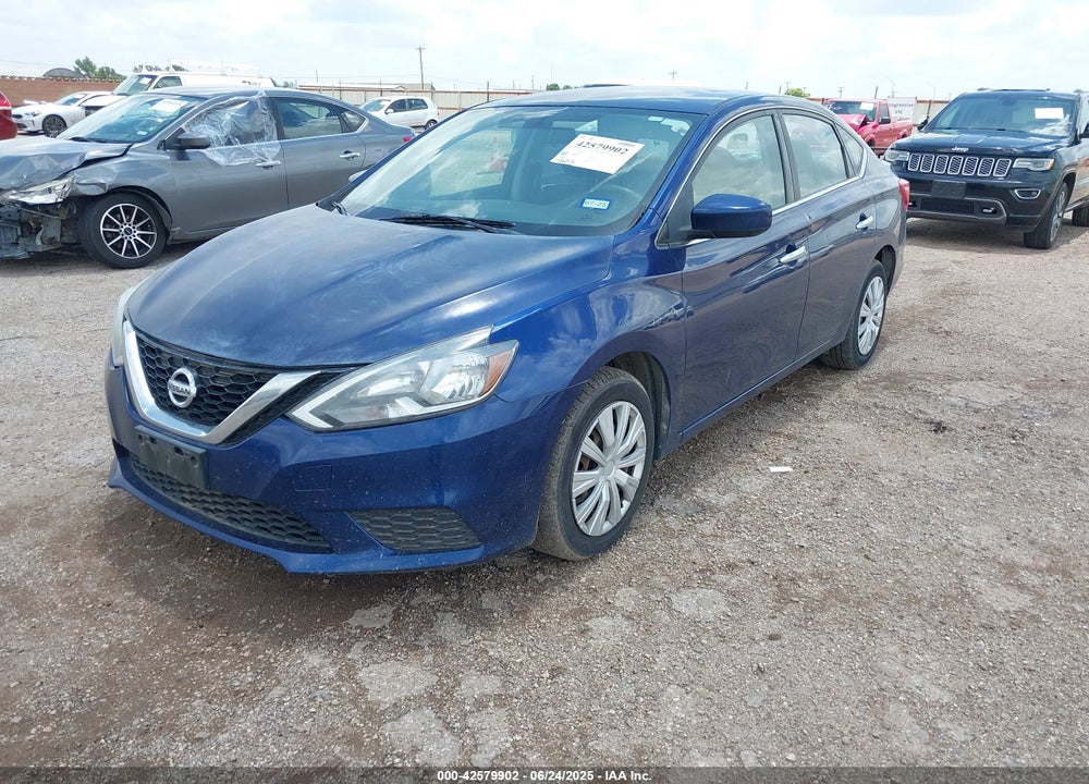 2017 NISSAN SENTRA SV VIN: 3N1AB7AP9HY380009